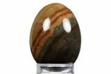 Polished Mahogany Jasper Egg - Australia #312722-1